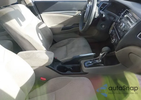 2013 Honda Civic Hybrid из США, поврежденный, VIN 19XFB4F20DE004132